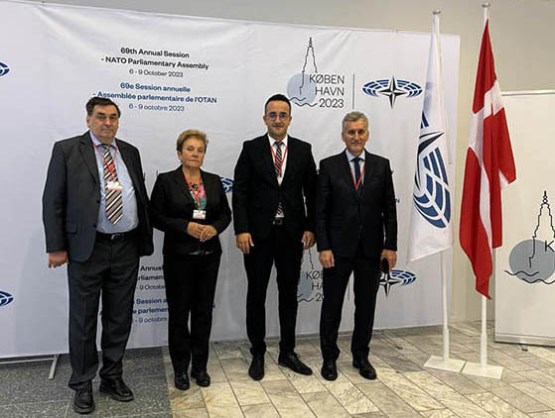Članovi Izaslanstva PSBiH u PSNATO-a u Kopenhagenu sudjelovali na sjednici Političkog komiteta PSNATO-a i održali sastanak sa Izaslanstvom Sabora Republike Hrvatske
